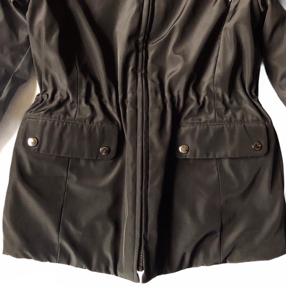 Andrew Marc Girls Winter Jacket Coat M 10-12 Faux Fur BLACK Winter EUC - Picture 9 of 16